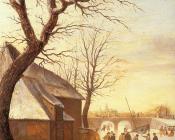 亨德里克艾弗坎普 - Winter Landscape